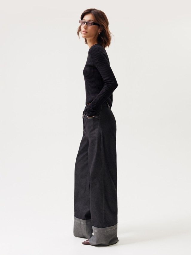 Women's trousers CONTE LBK 3686, s.170-88-94, graphite - 2