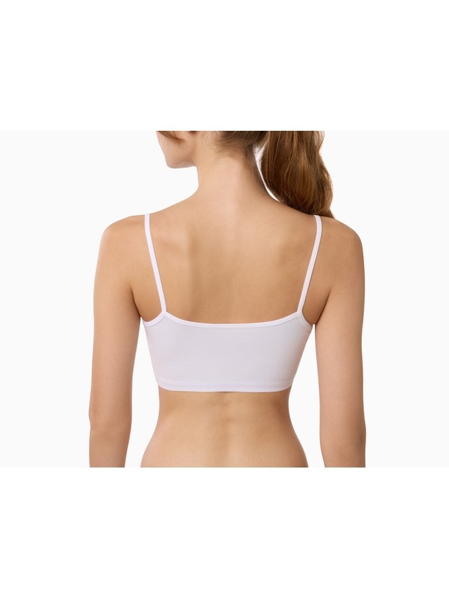 Woman's sleeveless top CONTE ELEGANT BASIC COLLECTION LT 5017, s.170-84, white - 3