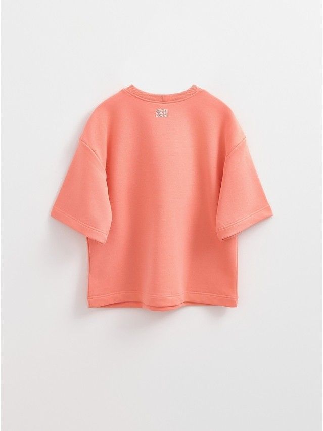 Women's polo neck shirt CONTE ELEGANT LD 2589, s.170-92, sugar coral - 6