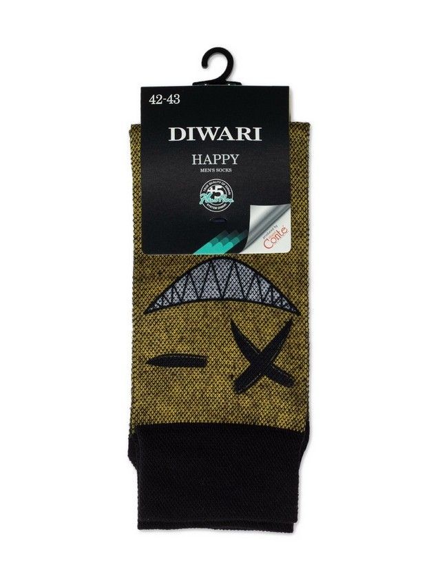 Men's socks DiWaRi HAPPY, s.25, 150 yellow - 2