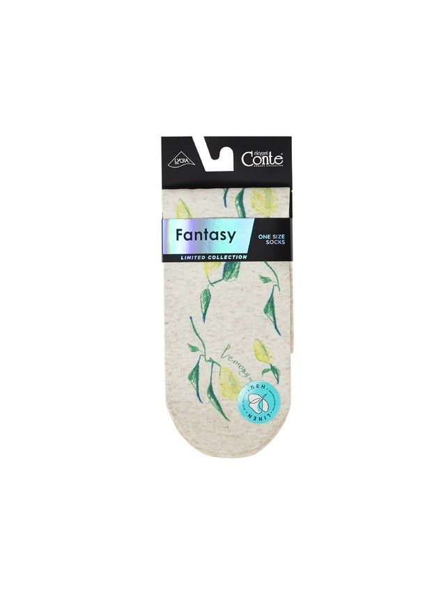 Women's socks CONTE ELEGANT FANTASY, s.23-25, 789 beige - 4