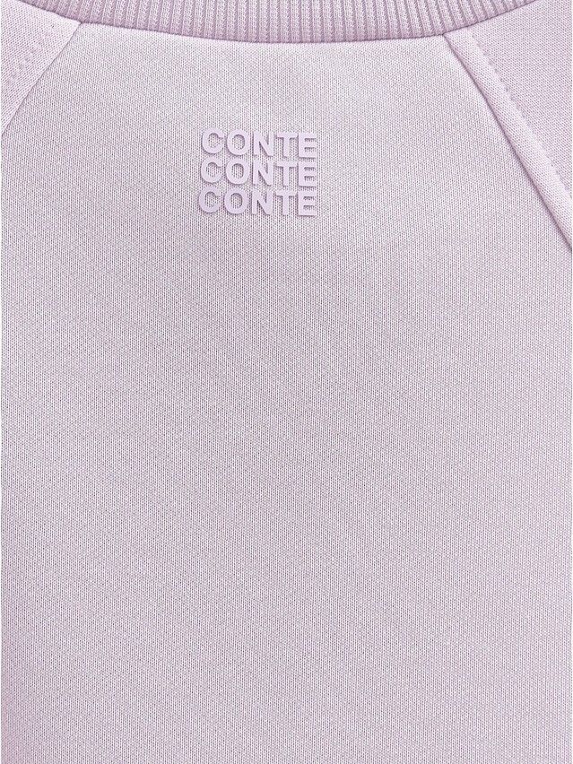 Women's polo neck shirt CONTE ELEGANT LD 2574, s.170-92, lavender - 3