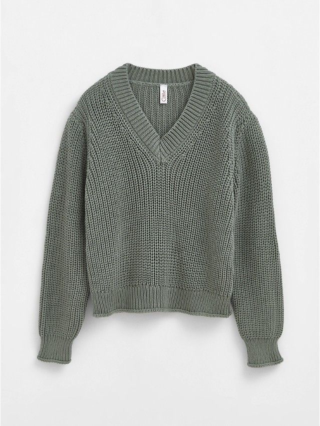 Women's pullover CONTE ELEGANT LDK151, s.170-84, moss - 7