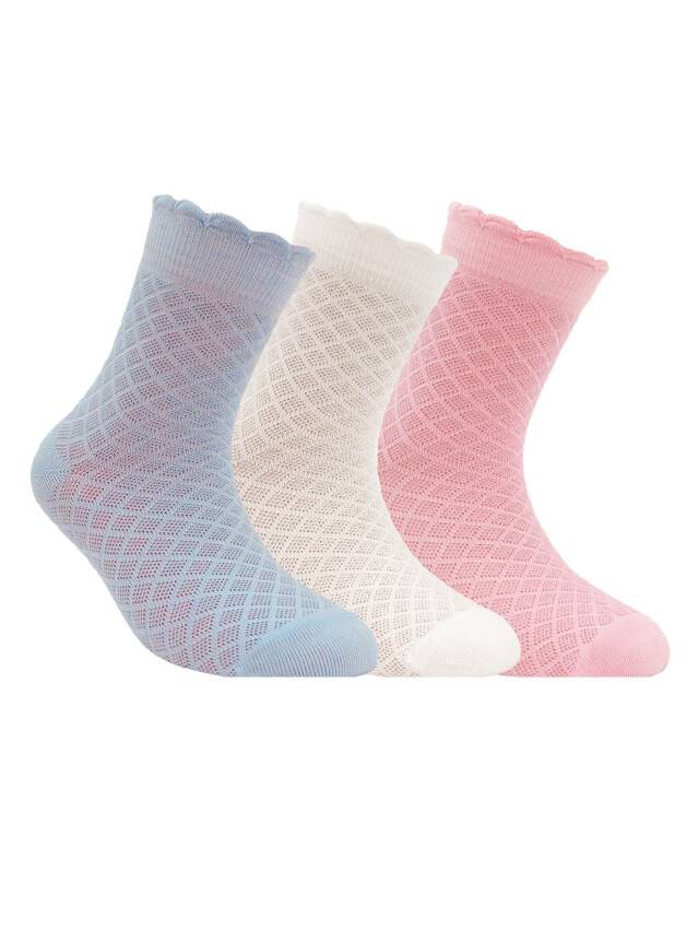 Children's socks CONTE-KIDS BRAVO, s.30-32, 187 light pink - 1