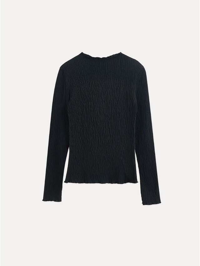 Women's polo neck shirt CONTE LD 3235, s.170-84, black - 5