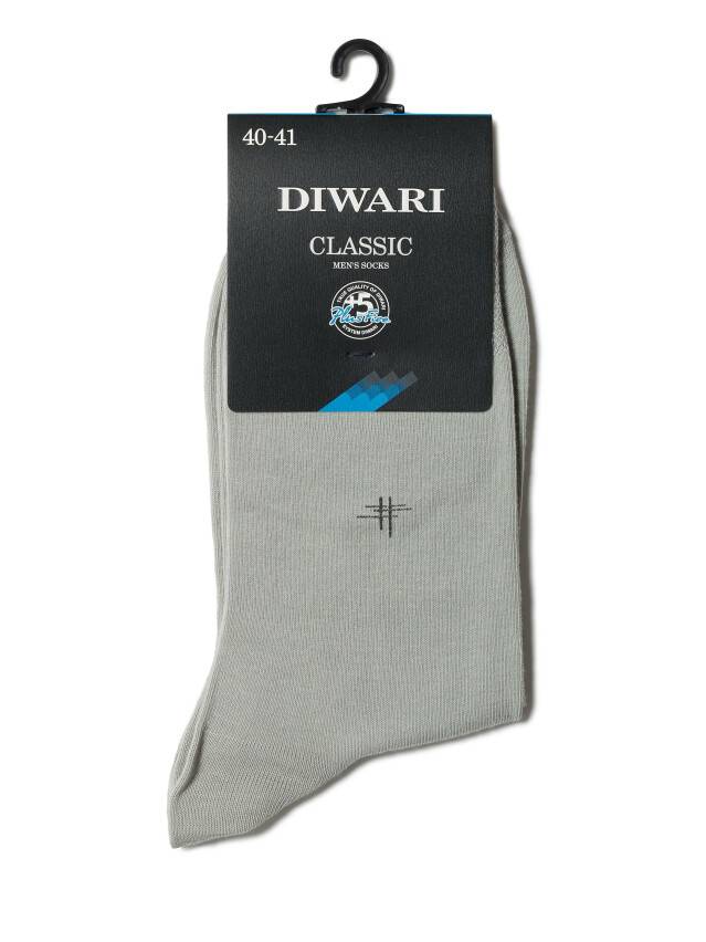 Men's socks DiWaRi CLASSIC, s. 40-41, 007 grey - 2