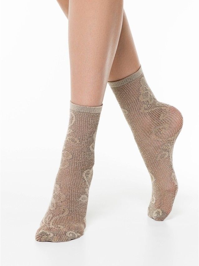 Women's socks CONTE ELEGANT FANTASY, s.23-25, 282 cream - 1