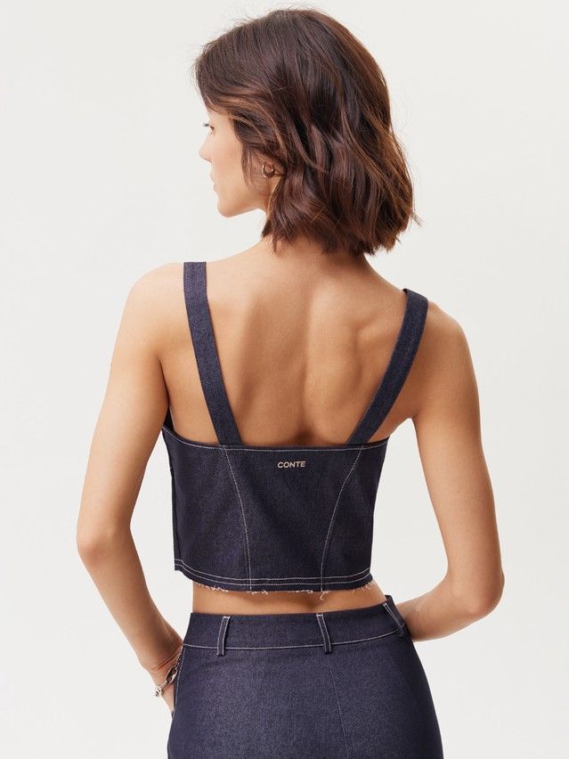 Women's vest CONTE LJL 3733, s.170-84-90, navy - 3