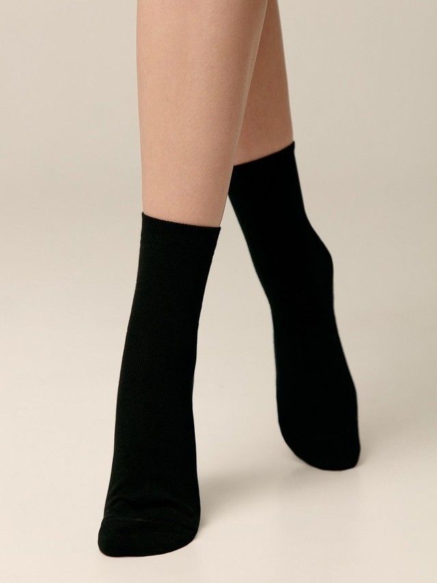 Women's socks CONTE ELEGANT CLASSIC, s.25-27, 000 black - 5