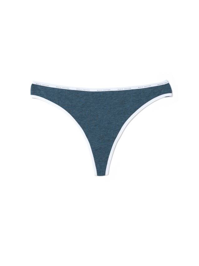 Women's panties CONTE ELEGANT BASIC LST 643, s.102/XL, dark blue melange - 3