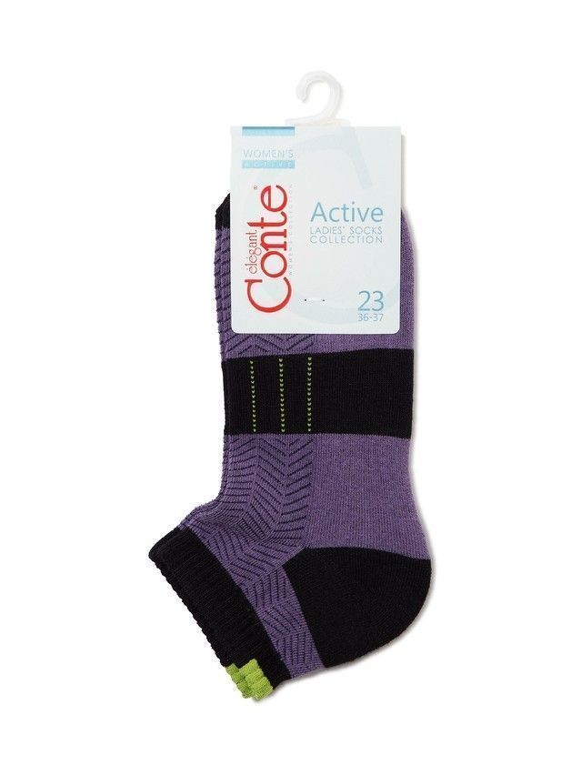 Women's socks CONTE ELEGANT ACTIVE, s.23, 092 violet - 3