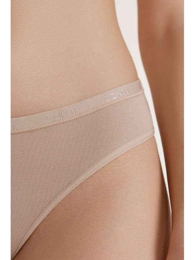 Women's panties CONTE ELEGANT COMFORT COTTON LB 5571, s.106, skin - 3