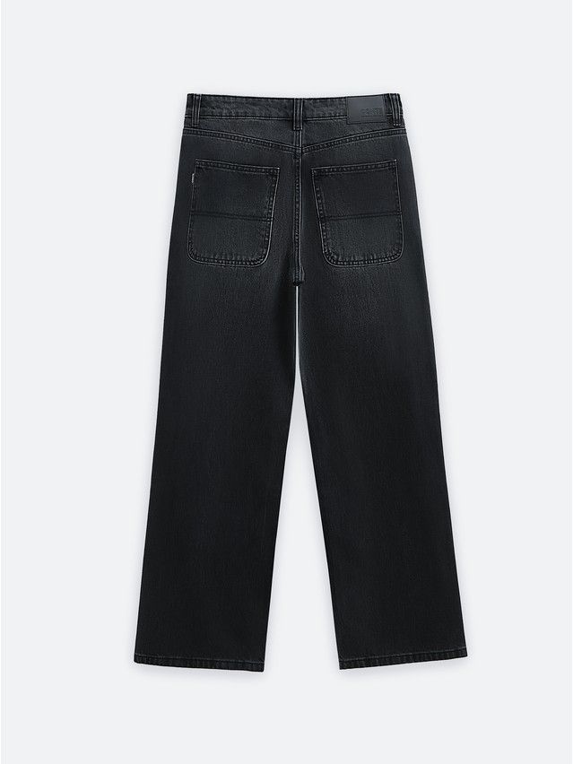 Women's jeans CONTE CON-808, s.164-90, washed black - 5
