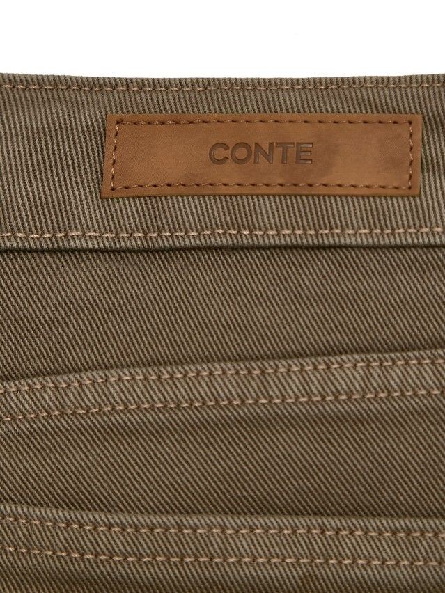 Women's jeans CONTE CON-919, s.164-90, brown - 12