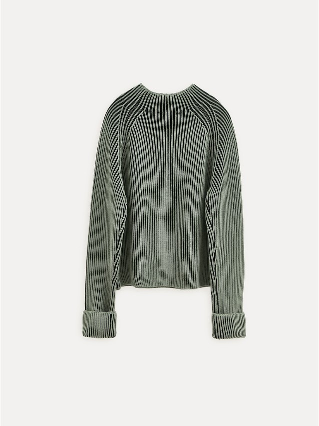 Women's pullover CONTE ELEGANT LDK24121, s.170-84, khaki-black - 8