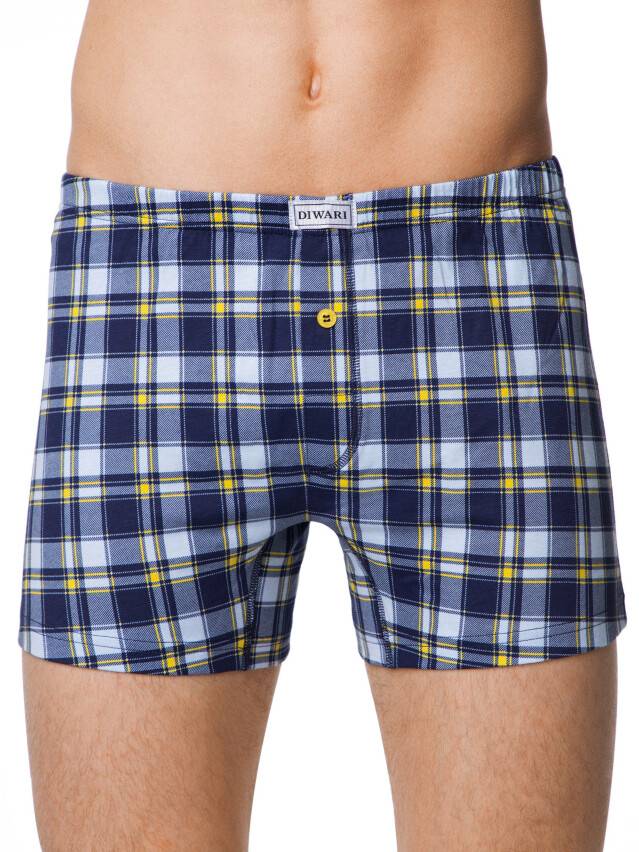 Men's underpants DIWARI SHAPE MBX 104, s.78,82, royal blue-yellow - 2