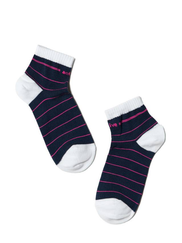 Children's socks CONTE-KIDS ACTIVE, s.24-26, 314 navy-pink - 1