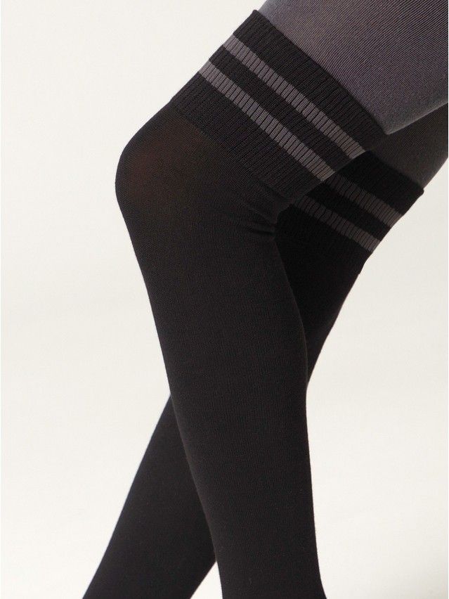 Children's tights CONTE-KIDS TIP-TOP, s.158-164 (25),685 dark grey - 3
