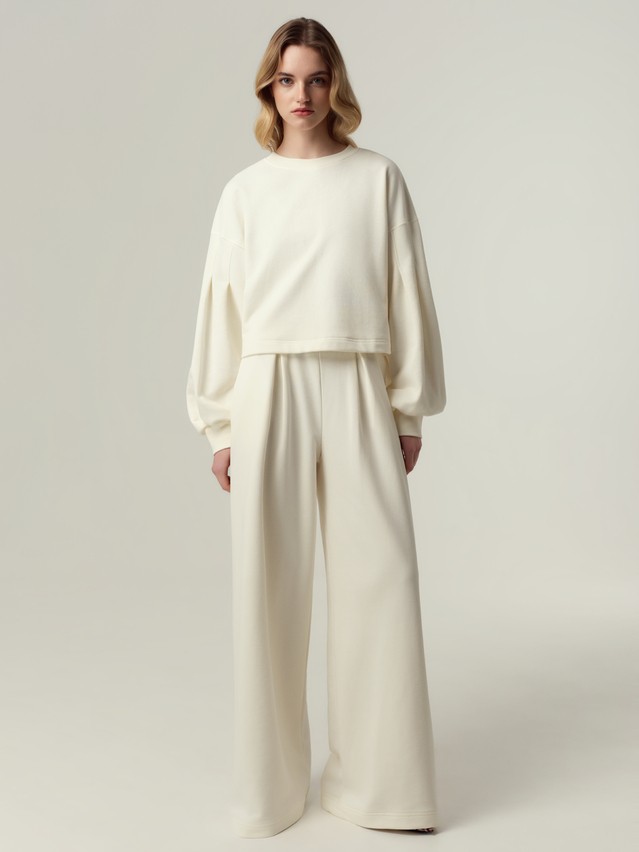 Women's trousers CONTE LBK 3379, s.170-102, ecru - 5