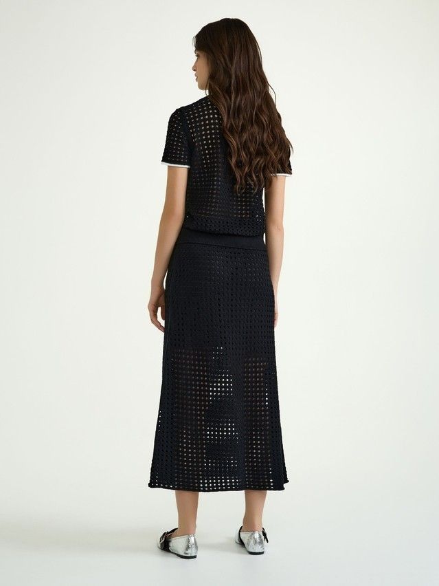 Women's skirt CONTE ELEGANT LDK2442, s.170-90, black - 7