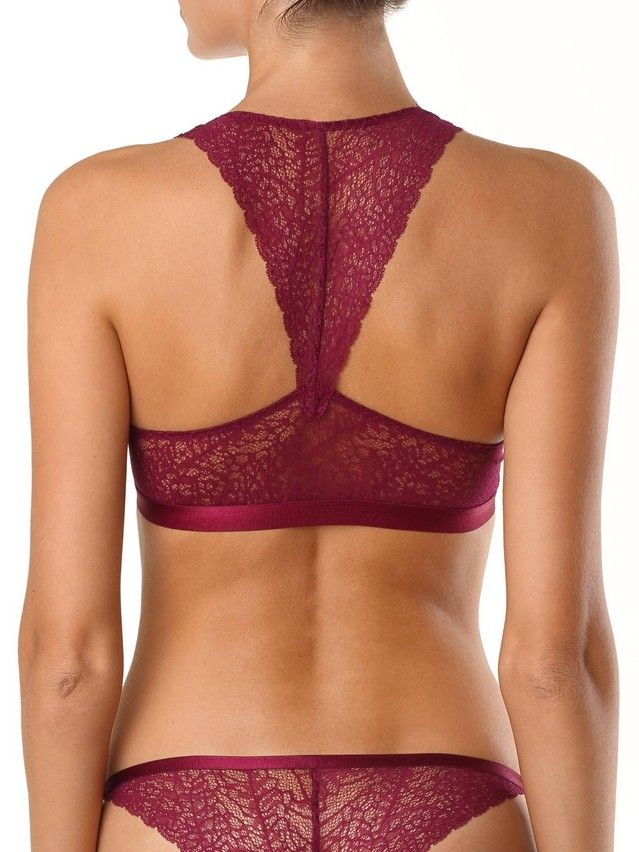 Bustier TROPICAL LBE 782, s.170-84, bordo - 4