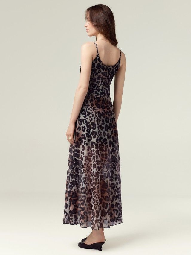 Women's pinafore dress CONTE LSF 3487, s.170-88-94, leopard - 2