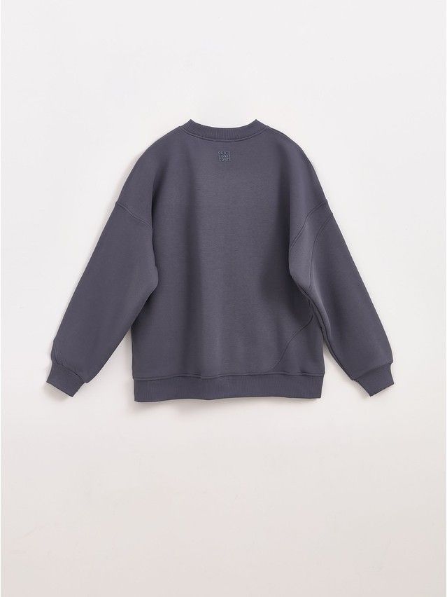 Women's polo neck shirt CONTE ELEGANT LD 2834, s.170-92, graphite - 10