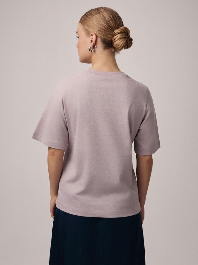Women's polo neck shirt CONTE ELEGANT LD 2987, s.170-92, coffee-unfollow - 3