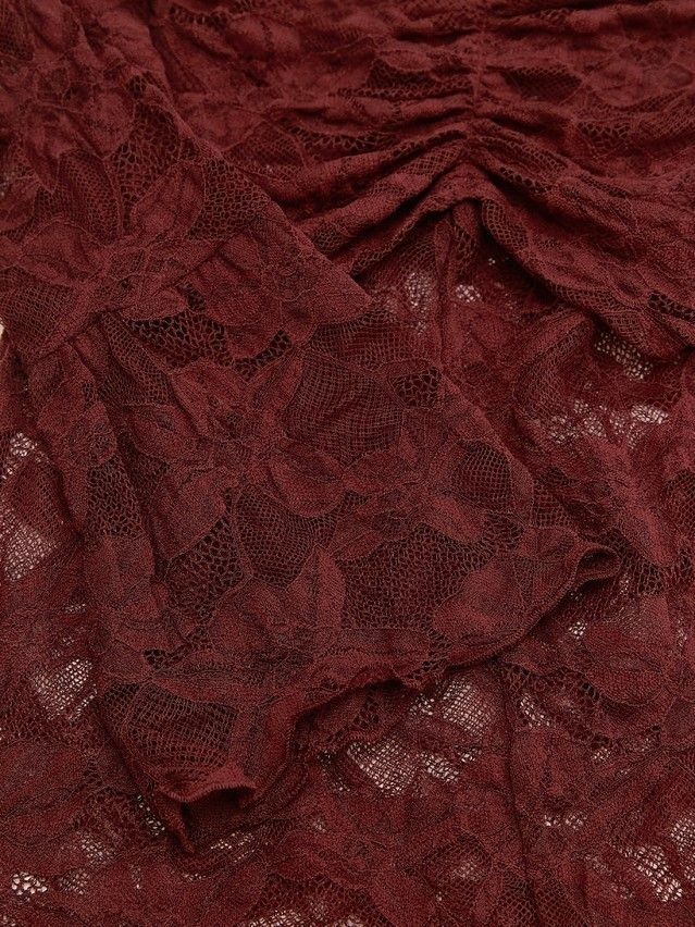 Women's polo neck shirt CONTE LD 3491, s.170-84, burgundy - 9