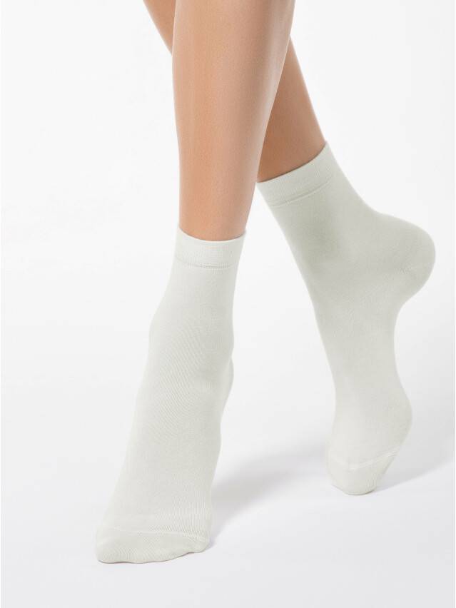 Women's socks CONTE ELEGANT CLASSIC, s.23, 000 milky - 1