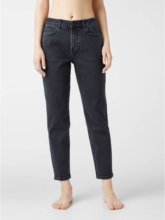 Denim trousers CONTE ELEGANT CON-376, s.170-102, washed black - 3