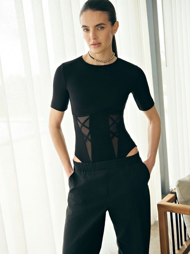 Women's bodysuit CONTE ELEGANT LBD 3063, s.170-84-90, black - 5