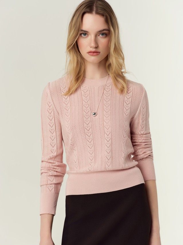 Women's pullover CONTE ELEGANT LDK2576, s.170-84, rose - 1