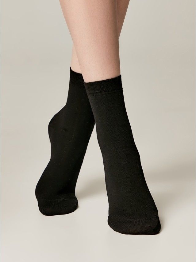Women's socks CONTE ELEGANT CLASSIC, s.23, 000 black - 1