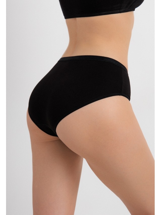 Women's panties CONTE ELEGANT COMFORT COTTON LB 5572, s.90, black - 6