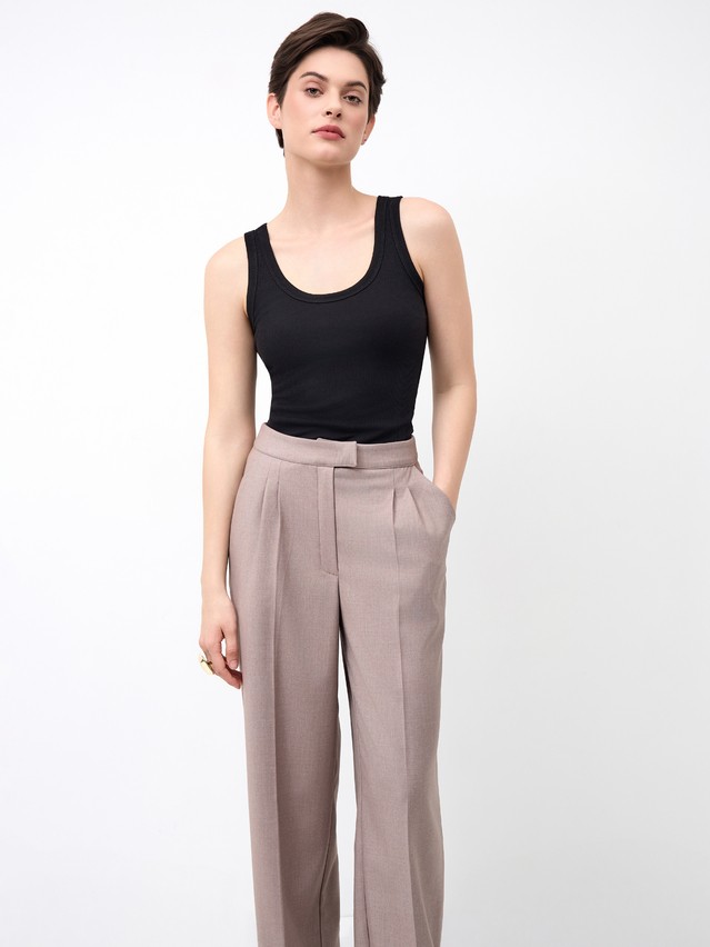 Women's trousers CONTE LBK 3257, s.164-84-90, beige - 5