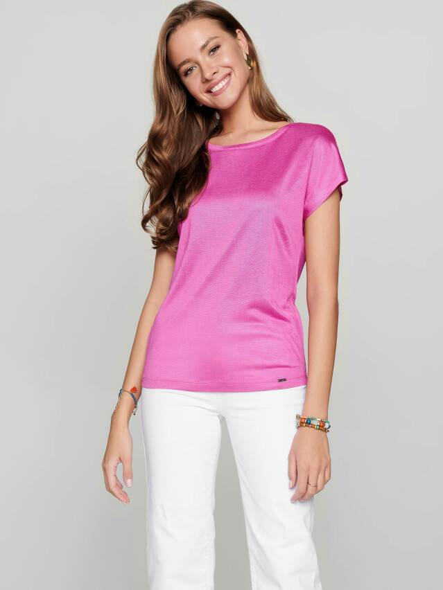 Women's t-shirt LD 1120, s.170-100, shocking pink - 2