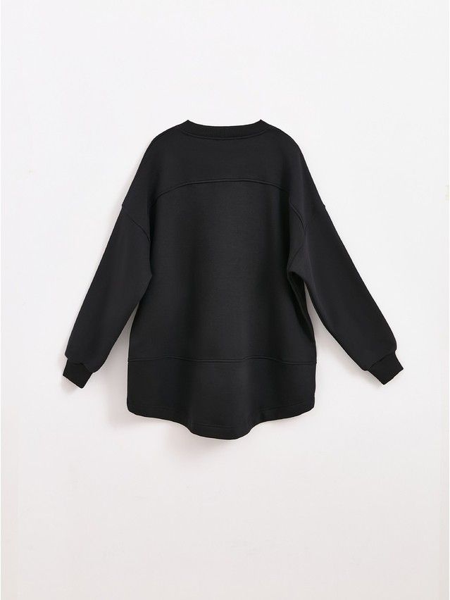 Women's polo neck shirt CONTE ELEGANT LD 2829, s.170-100, black - 1