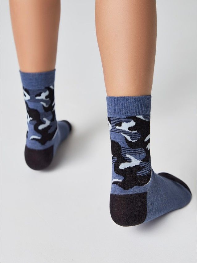 Children's socks CONTE-KIDS TIP-TOP, s.36-37, 410 dark denim - 3
