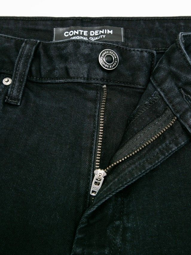Women's jeans CONTE CON-948, s.164-90, washed black - 12