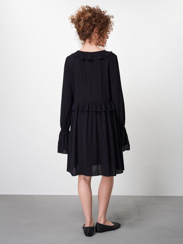 Women's dress CONTE LPL 3478, s.170-84-90, black - 2