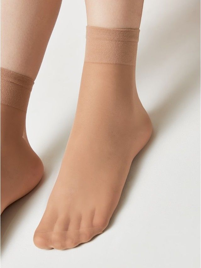 Women's socks CONTE ELEGANT TENSION SOFT 20 (1 pair),s.23-25, natural - 6