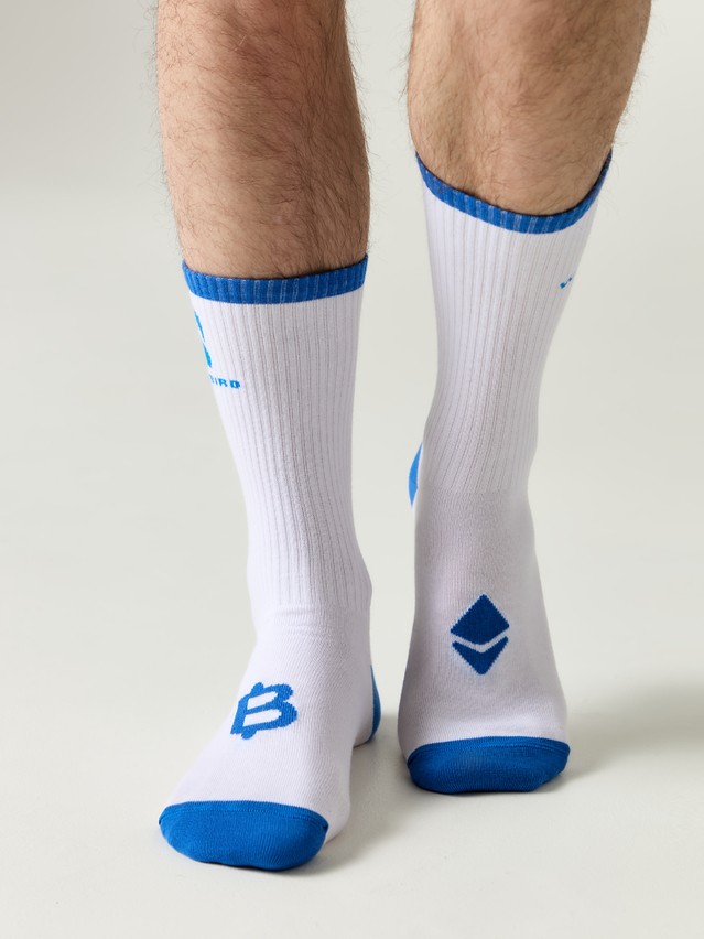 Socks CONTE WHITEBIRD, s.27, 1122 white - 7