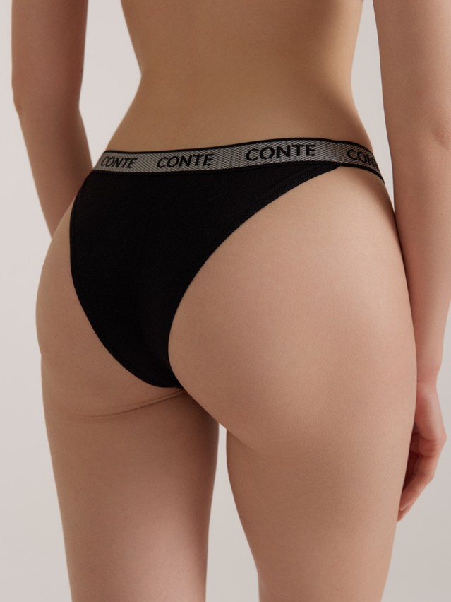 Women's panties CONTE ELEGANT BODY TOUCH LTA 3198, s.90, black - 2