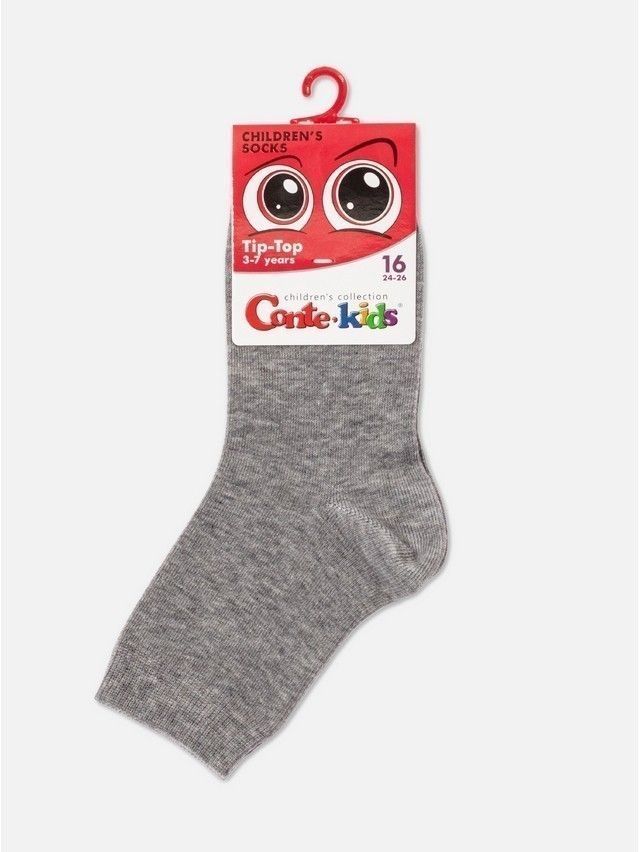 Children's socks CONTE-KIDS TIP-TOP, s.21-23, 000 grey - 6