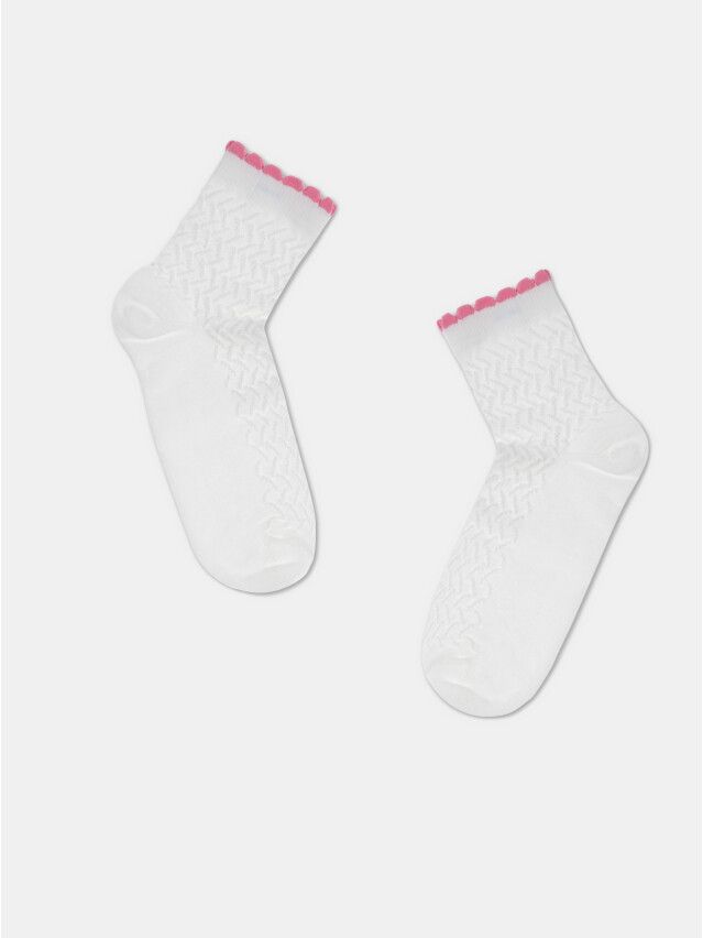 Children's socks CONTE-KIDS TIP-TOP, s.30-32, 145 white - 1