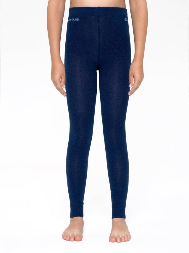 Leggings for girls CONTE-KIDS VIVA, s.116-122, 000 navy - 1