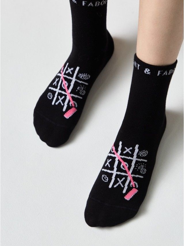 Children's socks CONTE-KIDS TIP-TOP, s.20, 961 black - 1
