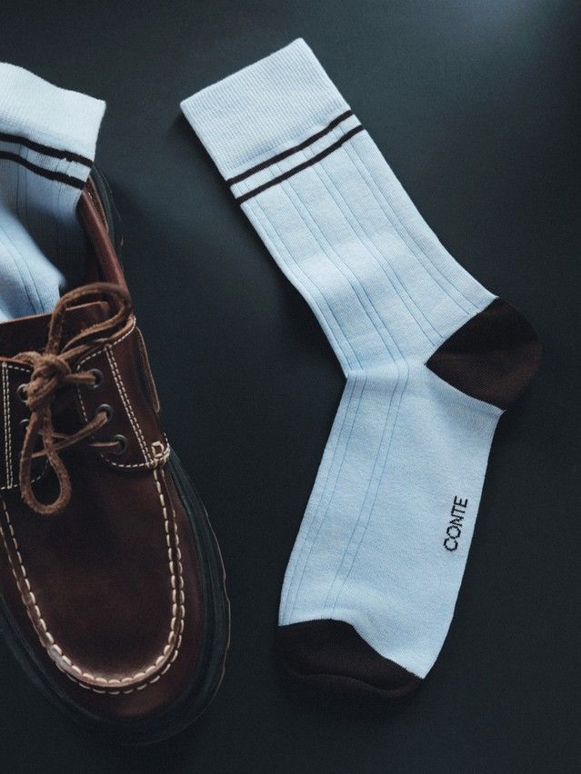 Women's socks CONTE ELEGANT SPORT, s.23-25, 1104 blue - 4