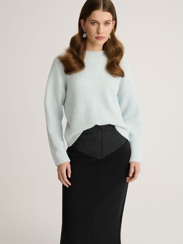 Women's skirt CONTE ELEGANT LU 2845, s.170-90, black - 4